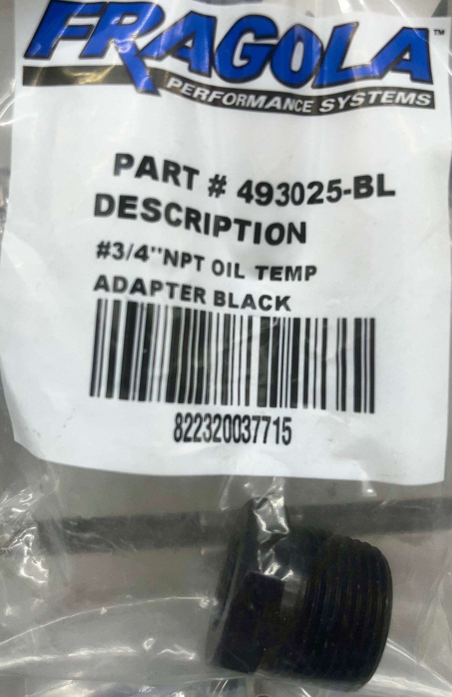 Fragola Oil Temp Adapter (493)