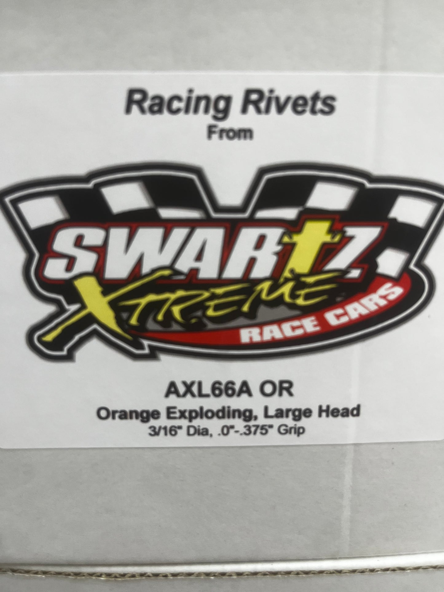 Racing Rivets Exploding, Large Head