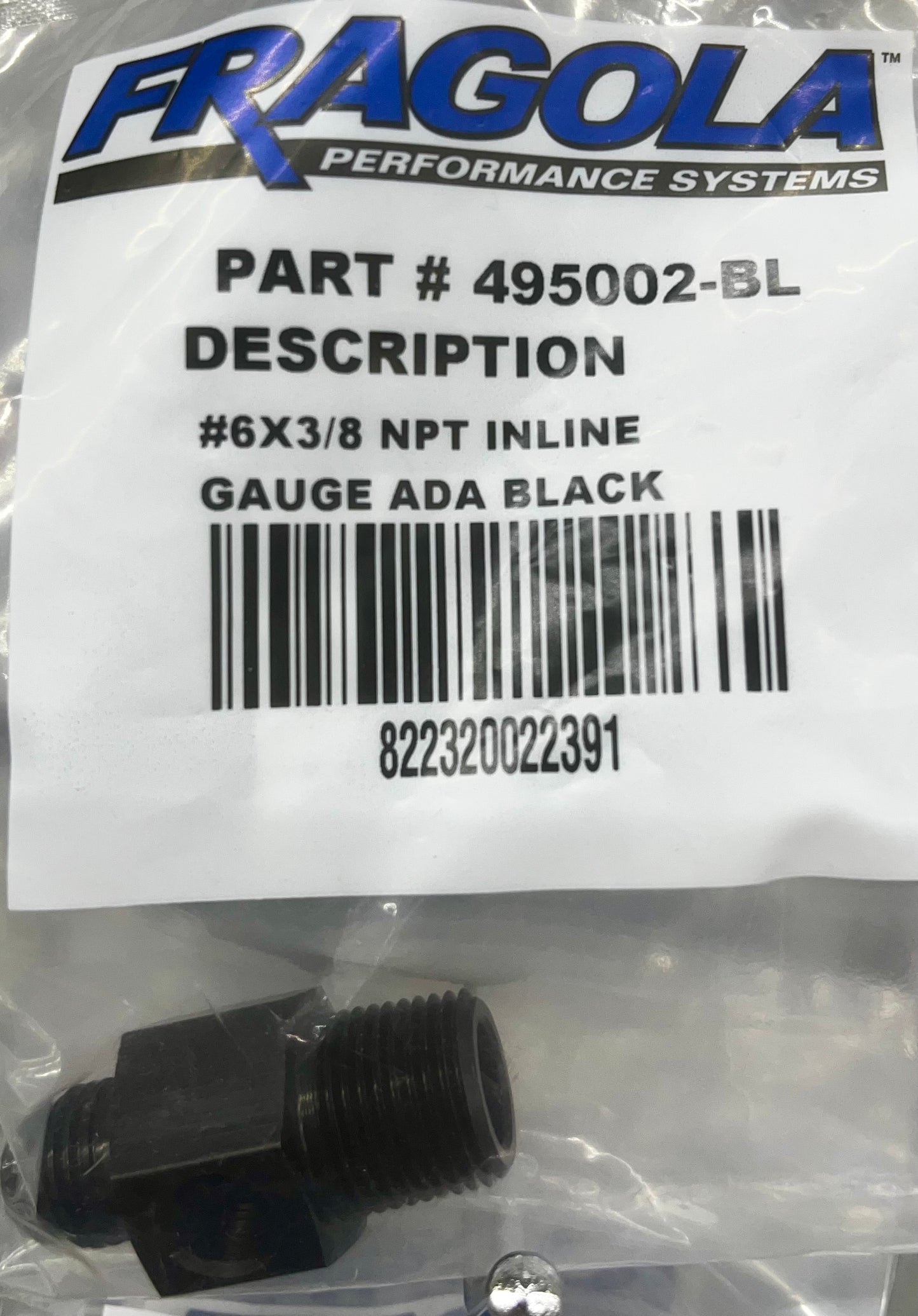 Fragola Gauge ADA (495)