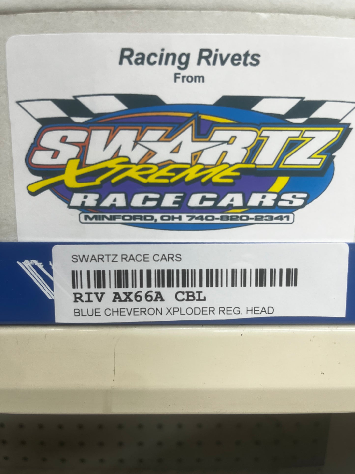 Racing Rivets Exploding, Regular Head