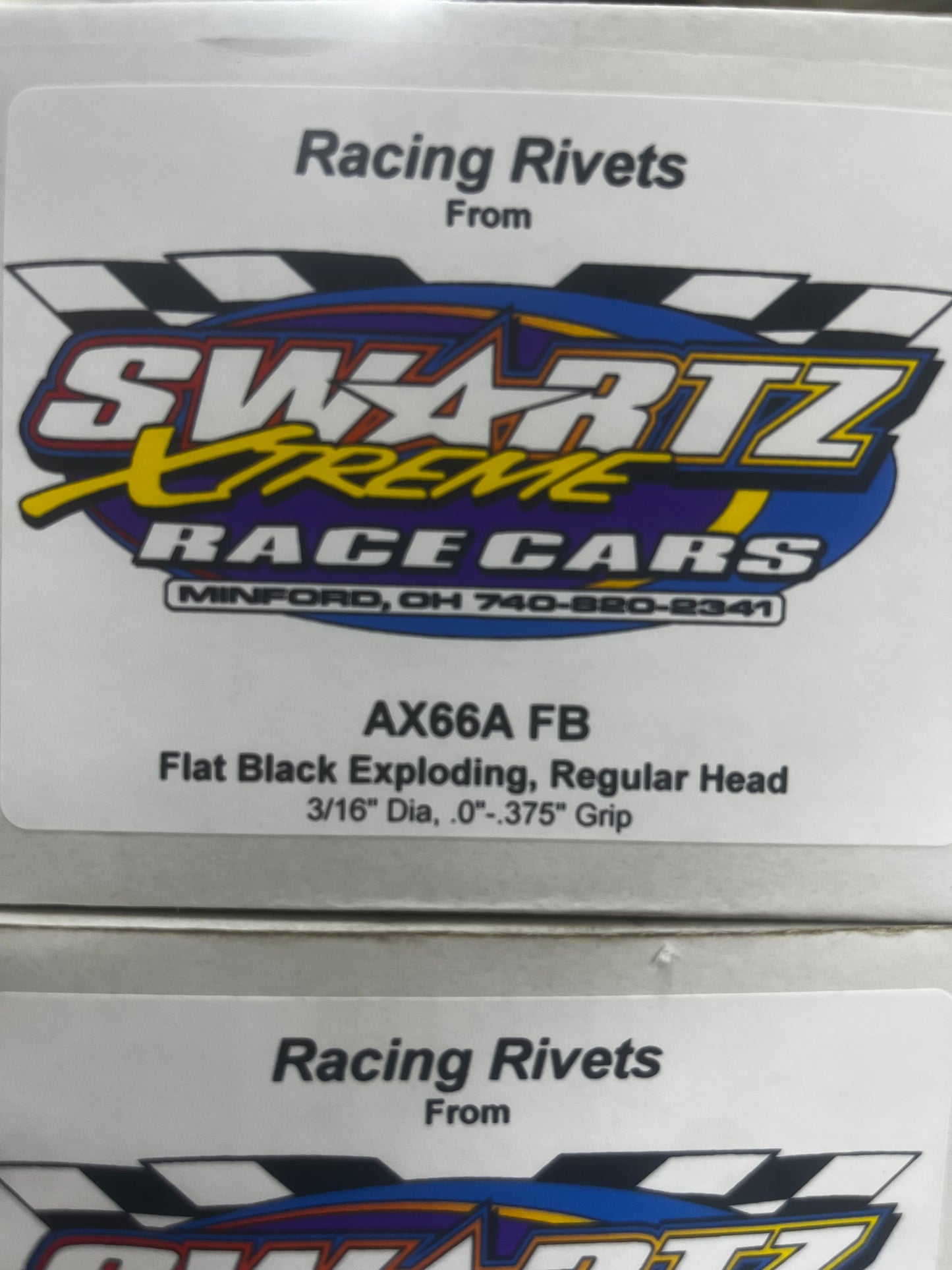 Racing Rivets Exploding, Regular Head
