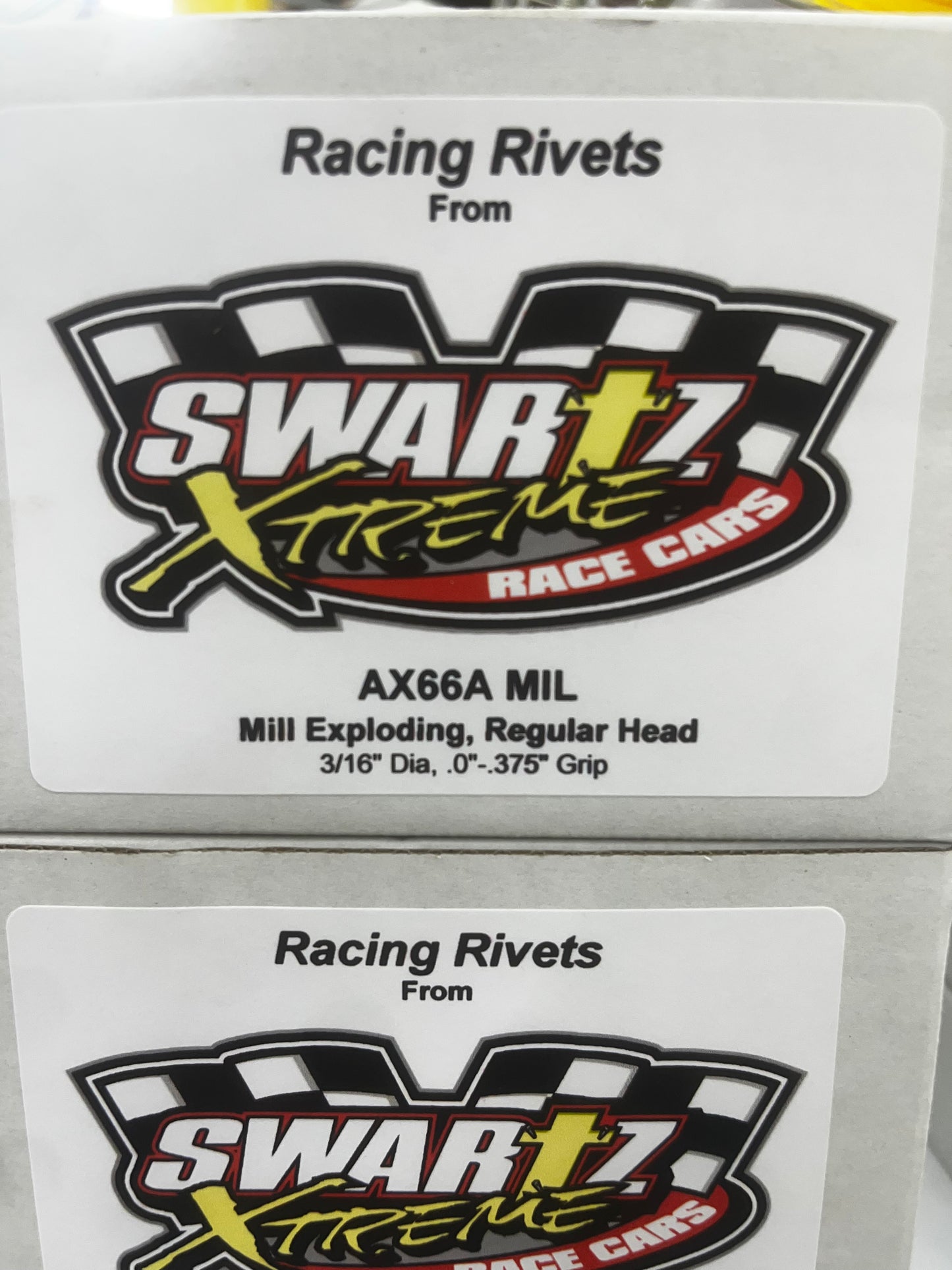 Racing Rivets Exploding, Regular Head