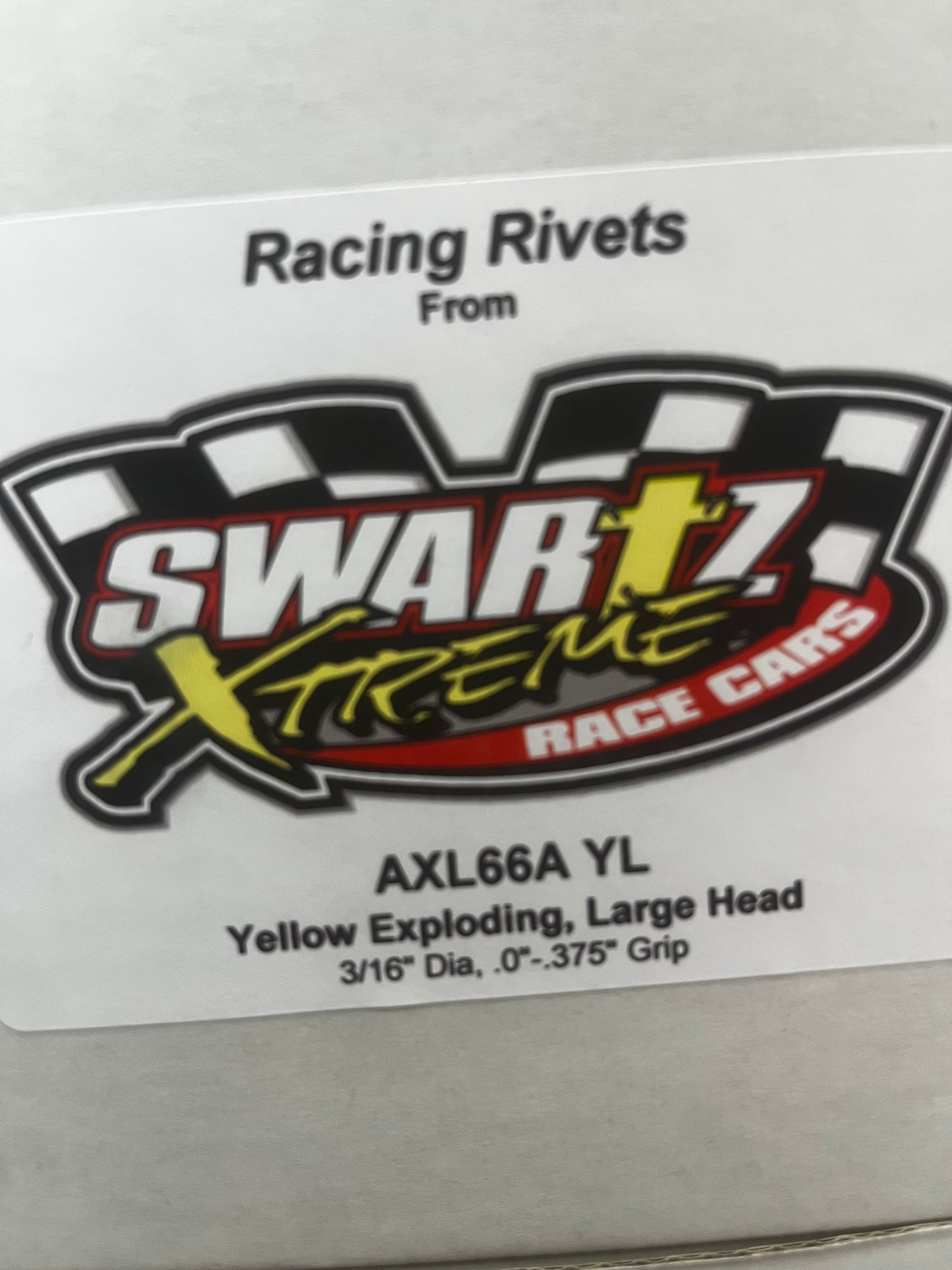 Racing Rivets Exploding, Large Head